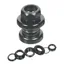 Ergotec 1 Threaded Steel Headset in Black