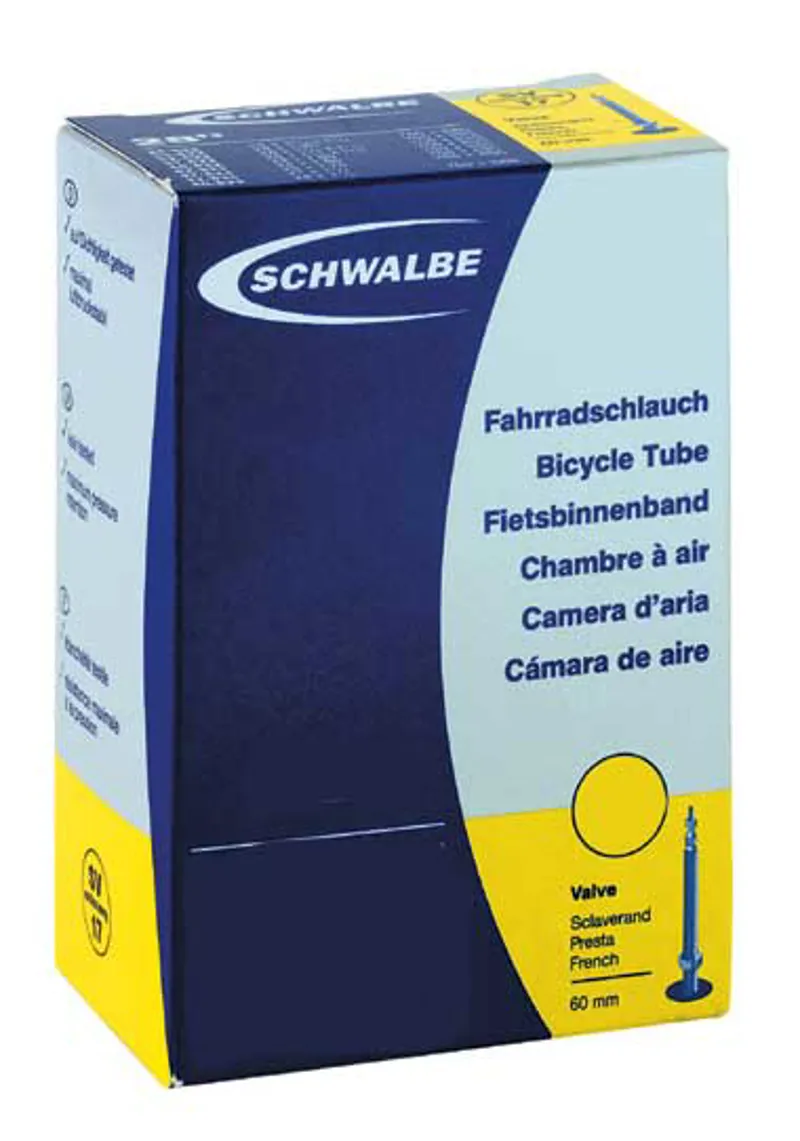 Schwalbe SVS15 Inner Tube 700x18/28 with 60mm Presta Valve  