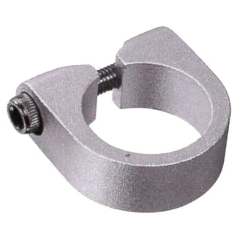 Ergotec 28.6mm Alloy A/Key Seat Clamp in Silver