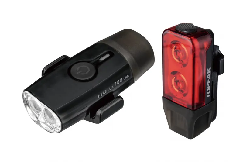 Topeak Powerlux HL100 / TL25 Light Set in Black