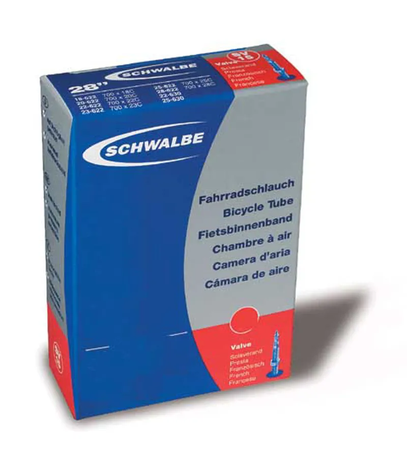 Schwalbe Presta Valve Inner Tube - SV20 700x18/25mm X-light 65g 40mm