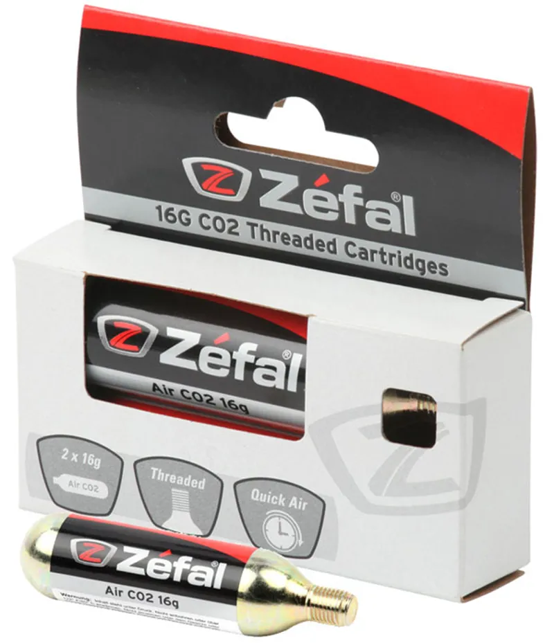 Zefal Co2 Cartridges - 2 Pack 16g