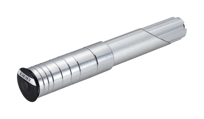 BBB Extender 25.4 22.2mm Steerer Tube Extender in Silver