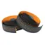 KranX Stretta Primo-High Grip Anti-Shock Handlebar Tape in Black/Orange