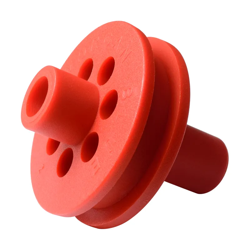 Morgan Blue Chain Keeper in Red