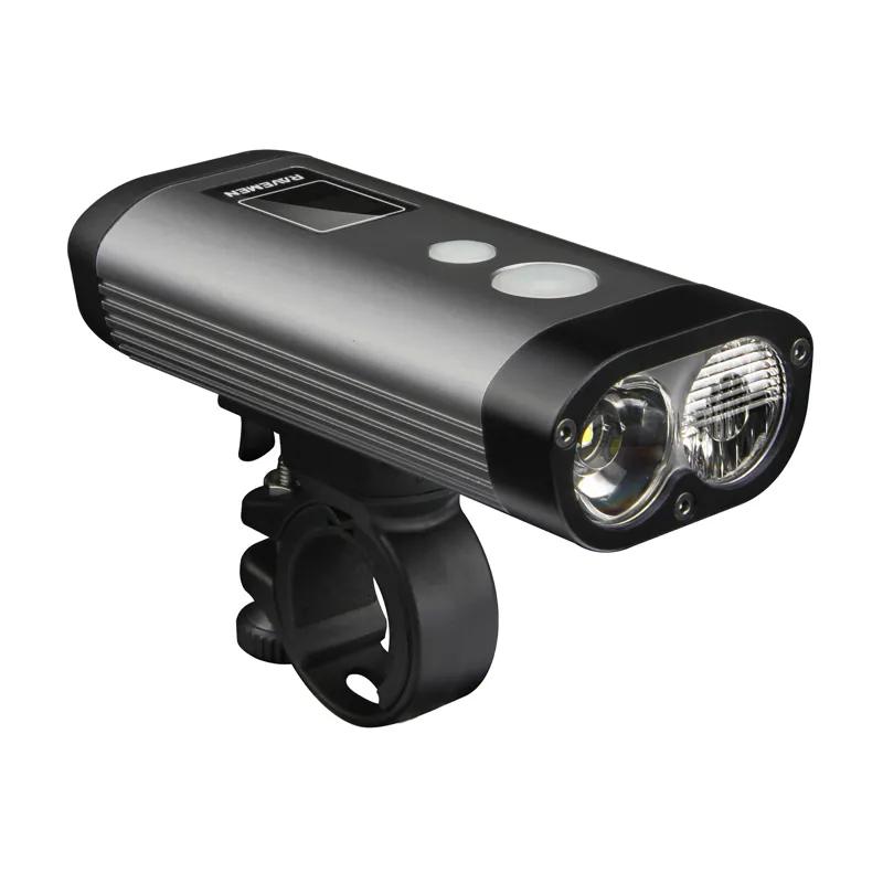 Ravemen PR1200 DuaLens Front Light w/Remote in Grey/Black