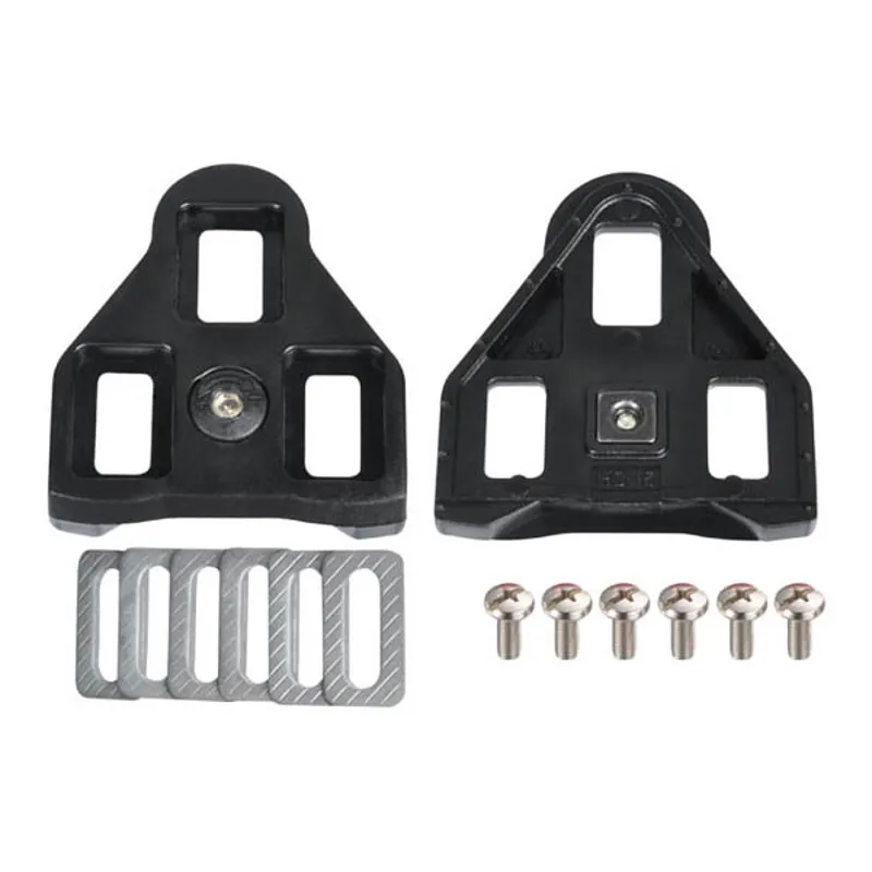 Wellgo RC5/RC6 Look Delta Compatible Cleat Shoe Plates in Black