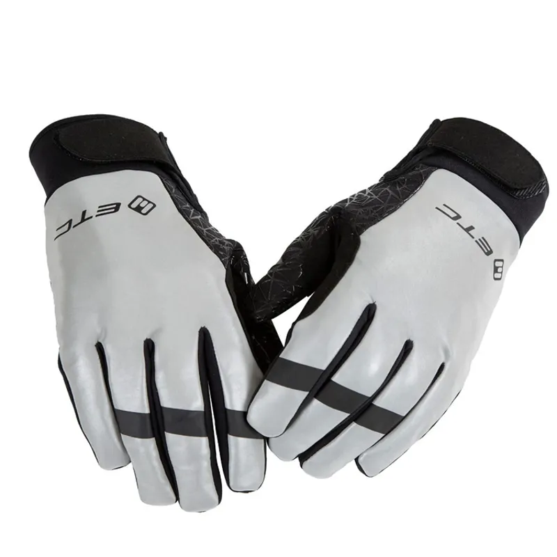 ETC Intense Reflective Winter Gloves in Black