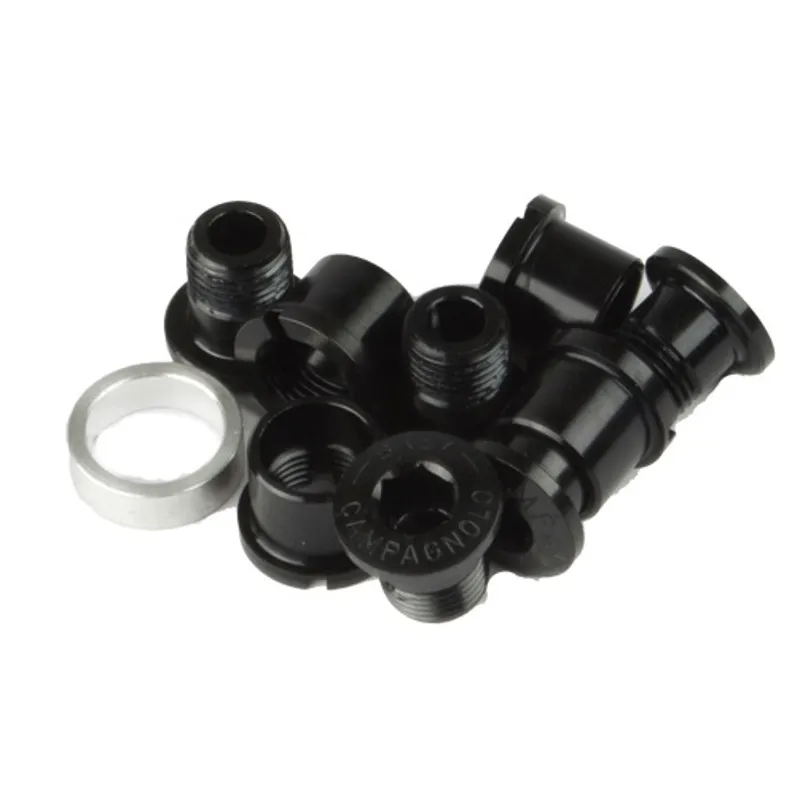 Campagnolo 11-speed Threaded Chainring Bolt Set in Black-1