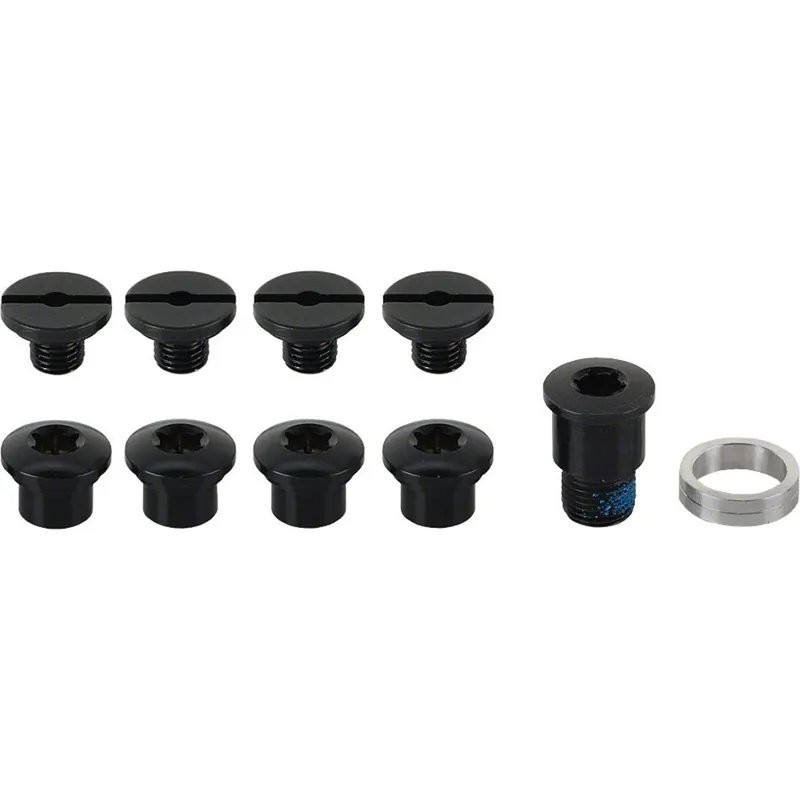 Campagnolo 11-speed Threaded Chainring Bolt Set in Black-3
