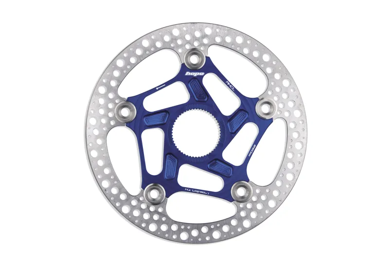 Hope RX Centre Lock Disc - 160mm - Blue centrelock