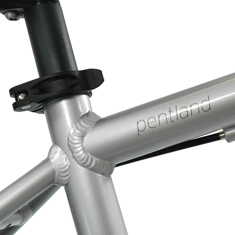 Hoy Pentland 26in Kids Bike in Titanium Silver-5