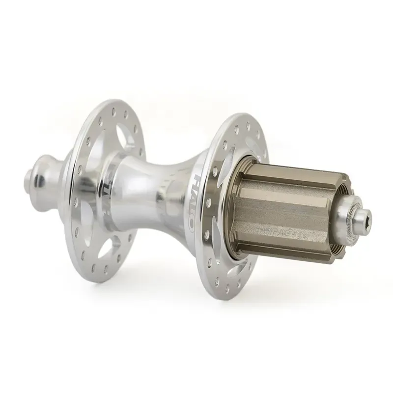 R03 Hub - Silver Polished Silver 32h rear-1