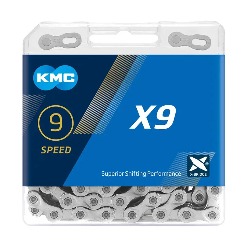 KMC X9 Chain in Silver
