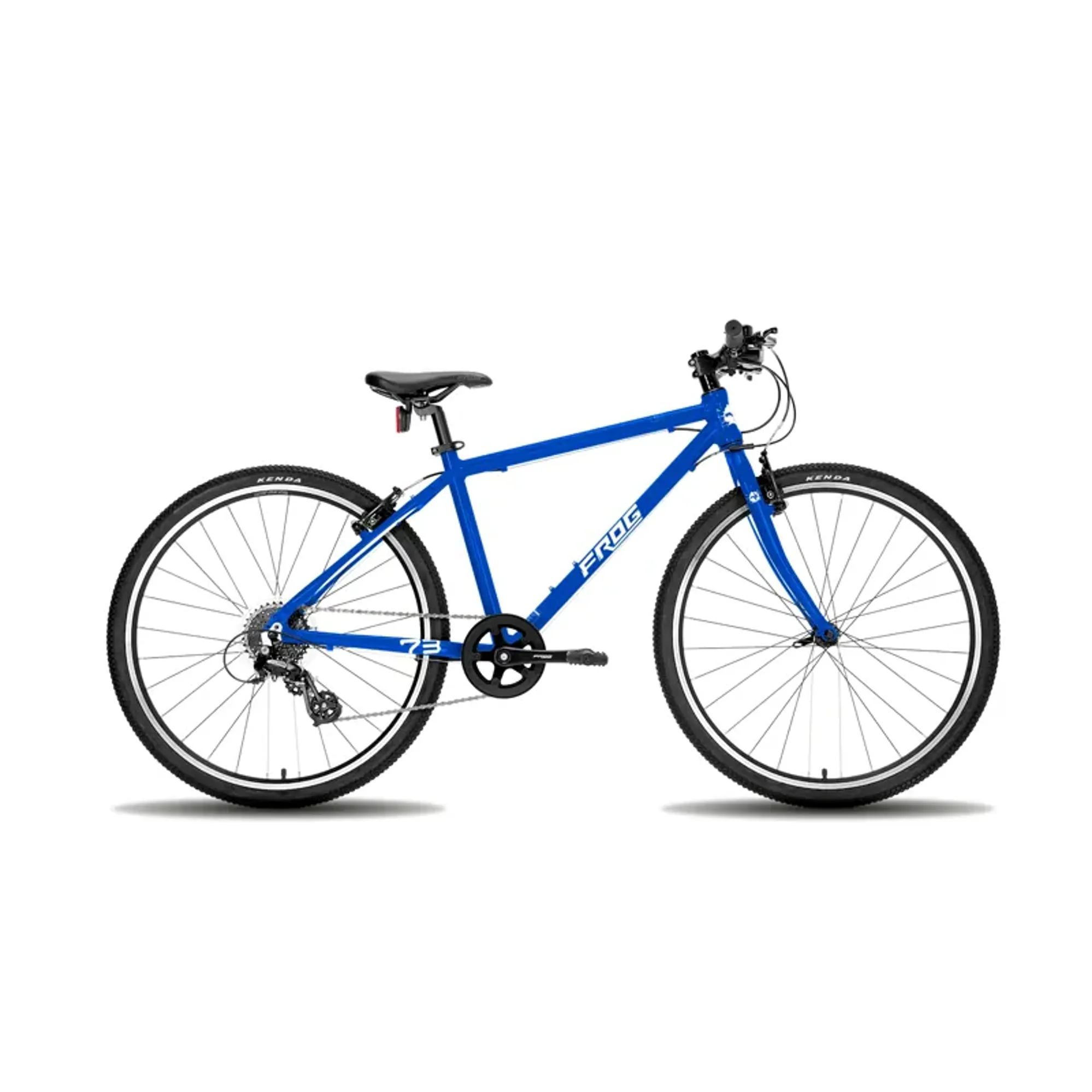 Frog 73 Hybrid Kids Bike In Electric Blue