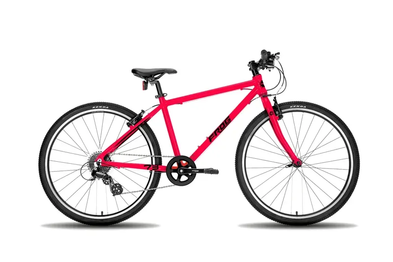 Frog 73 Hybrid Kids Bike In Neon Red