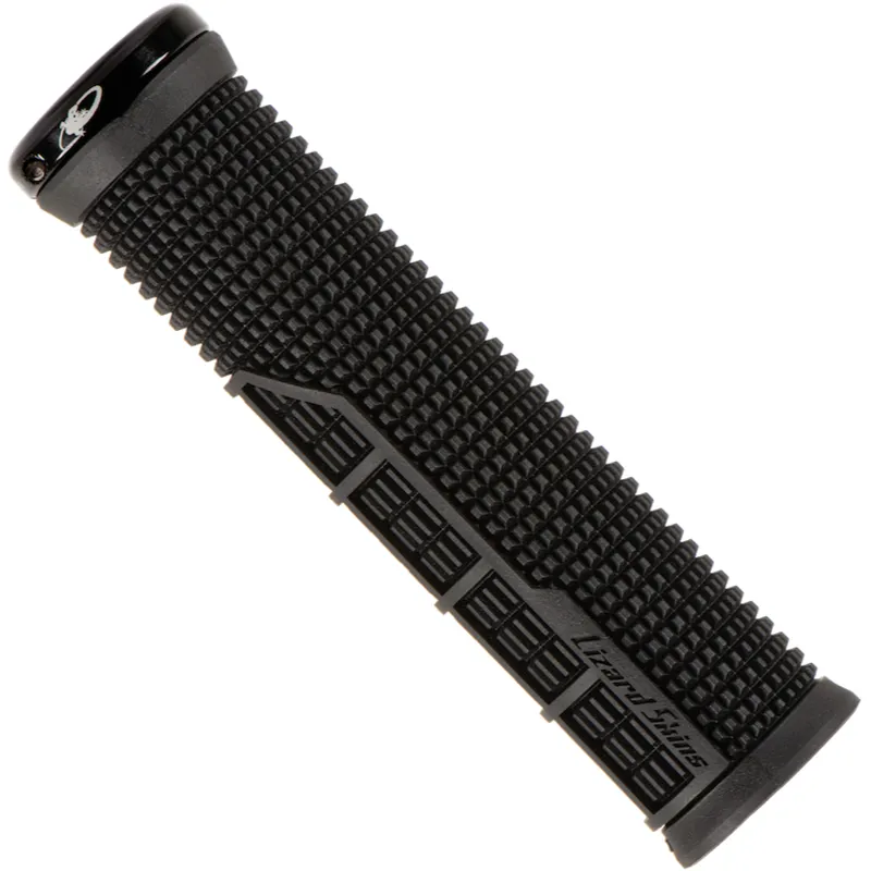 Lizard Skins Single-Sided Lock-On Machine Handlebar Grips in Black
