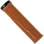 Lizard Skins Single-Sided Lock-On Machine Handlebar Grips in Brown