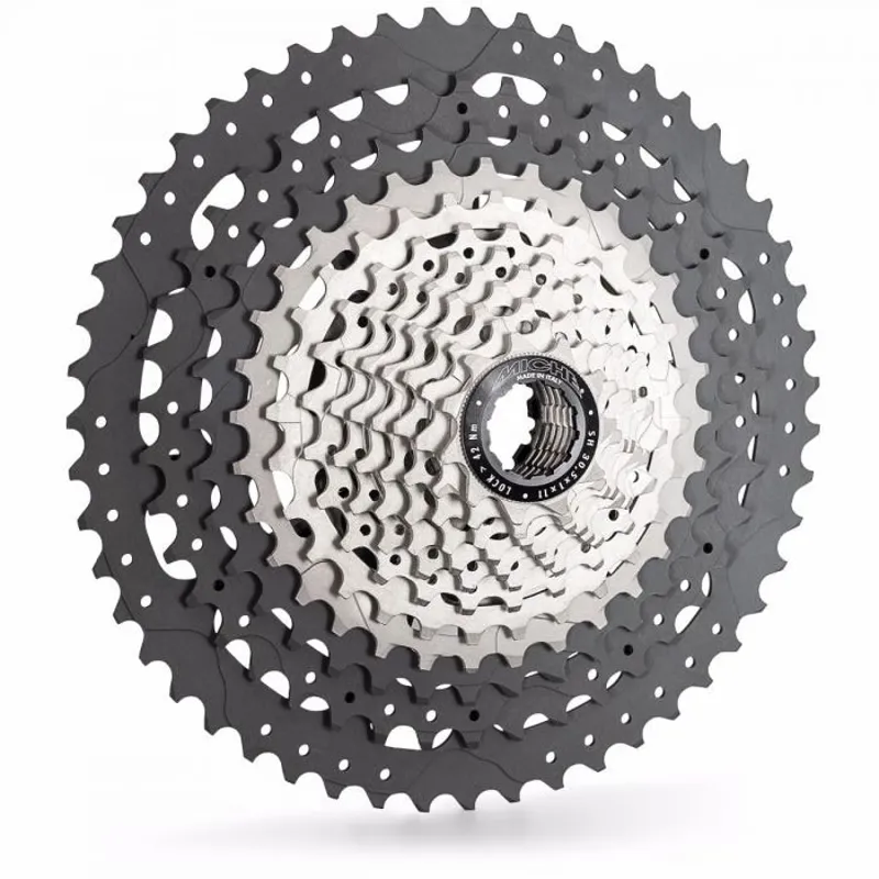 Miche XM 12x Mountain Bike Cassettes in Silver