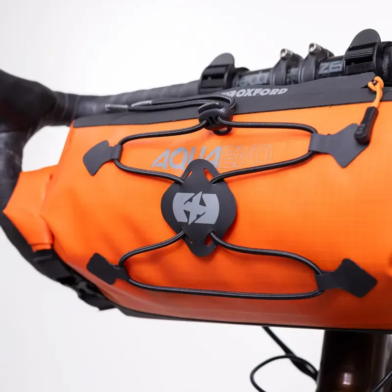 Oxford Aqua Evo Adventure Handlebar Pack in Orange-2
