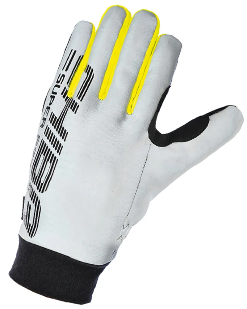 Chiba Gloves Pro Safety Reflector Gloves in Reflect Silver