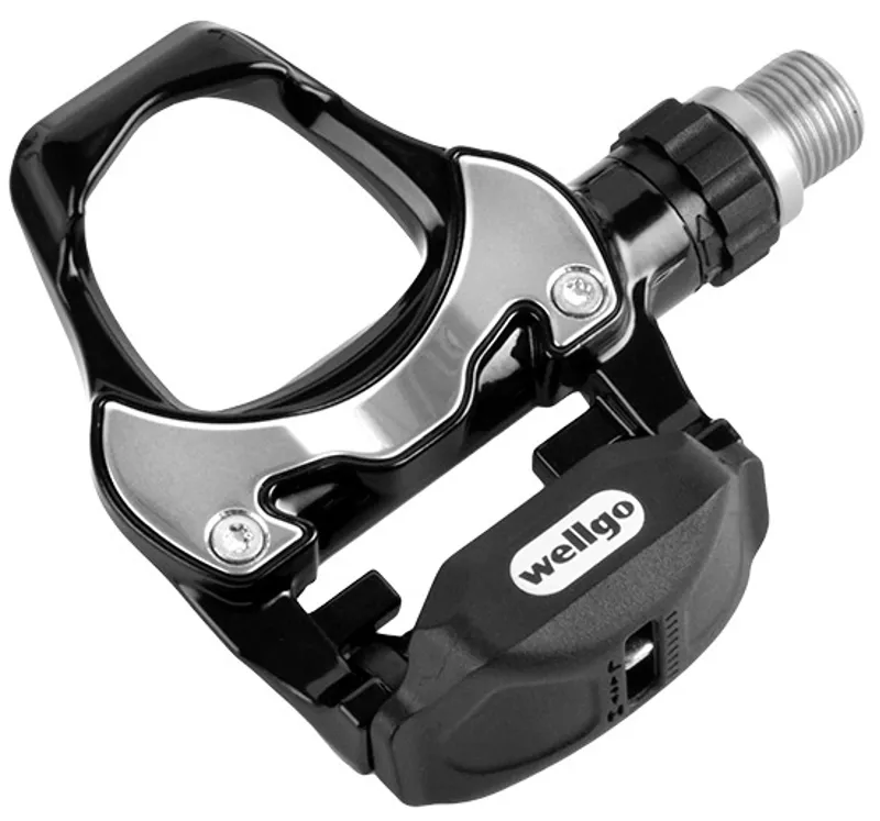 Wellgo 2DU Bearing R251 9/16 Road Clipless Pedal in Black