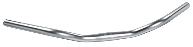 Ergotec 25.4mm Trekking Bugel Steel Bars in Silver