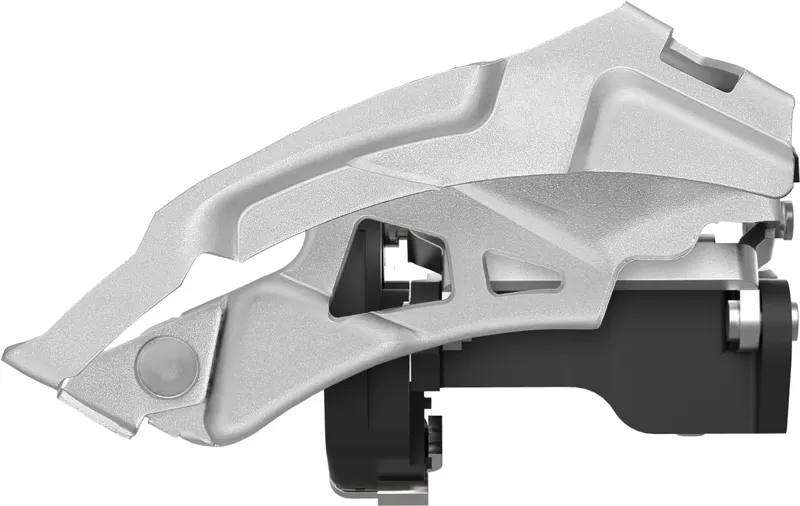 Sunrace and Sturmey Archer FDMS20 3 X 10 Speed Front Derailleur in Silver