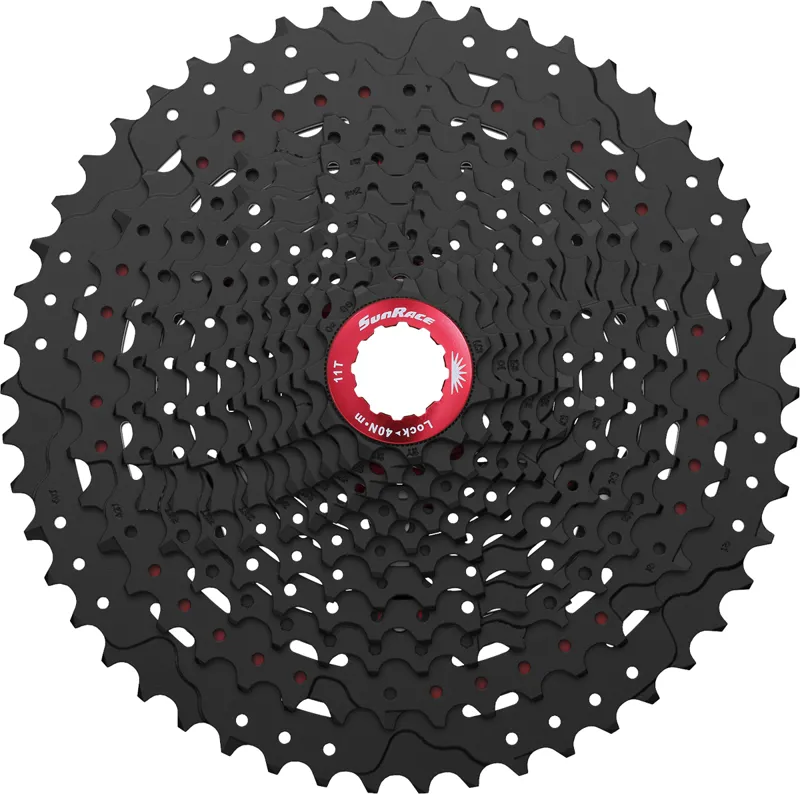 Sunrace and Sturmey Archer 11-50t 12 Speed MTB Cassette in Black