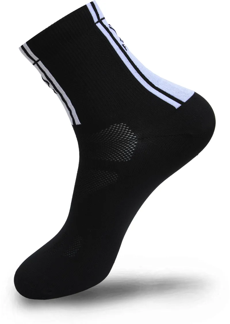 FLR Elite 5.5 Long Lightweight Socks in Black