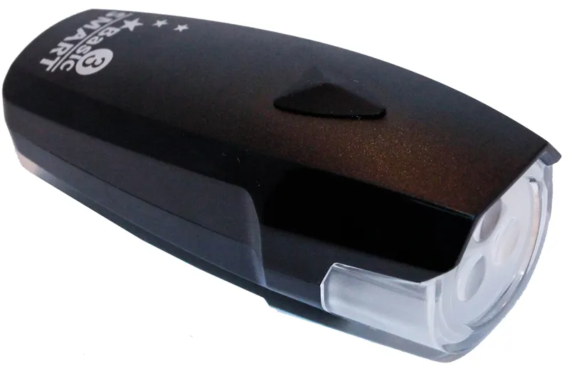 Smart Polaris 3 - Front 3 White LED Light in Black