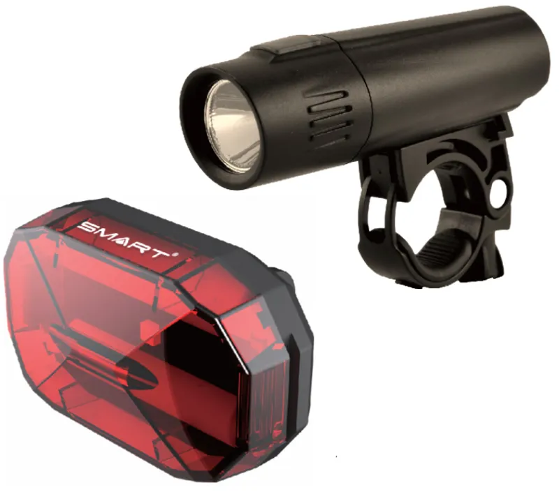 Smart Nine Front Light 80 Lumens 20 LUX Diamond 3 LED Rear Twinset