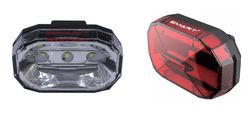 Smart Diamond 3 White-LED Front Light 3-LED Rear Twinset