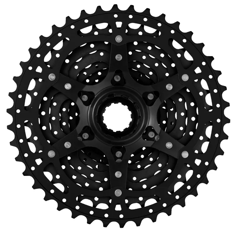 Sunrace and Sturmey Archer 11-28t 11 Speed Road Cassette in Black