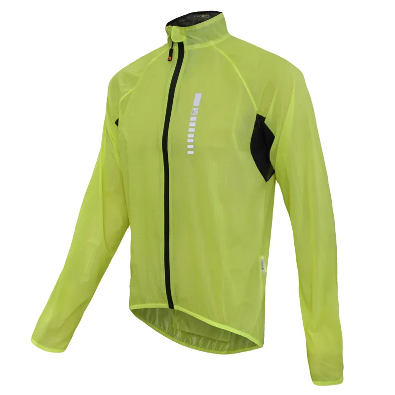 Funkier DryRide Pro Gents Showerproof Jacket in Yellow