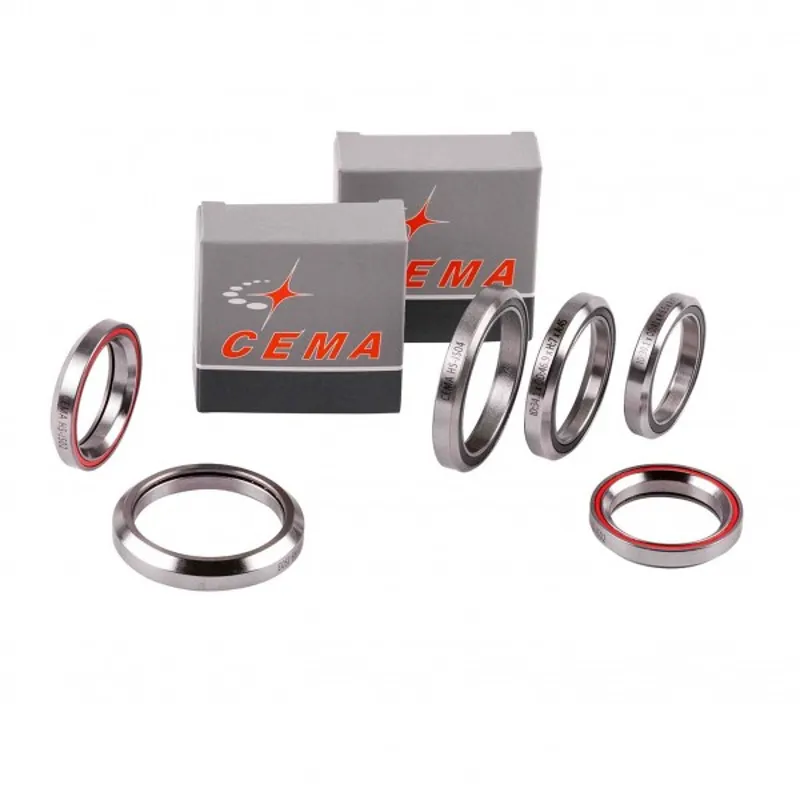 Cema Bearings Chrome Steel Headset Bearing - JS15 47x35x8mm 45/45