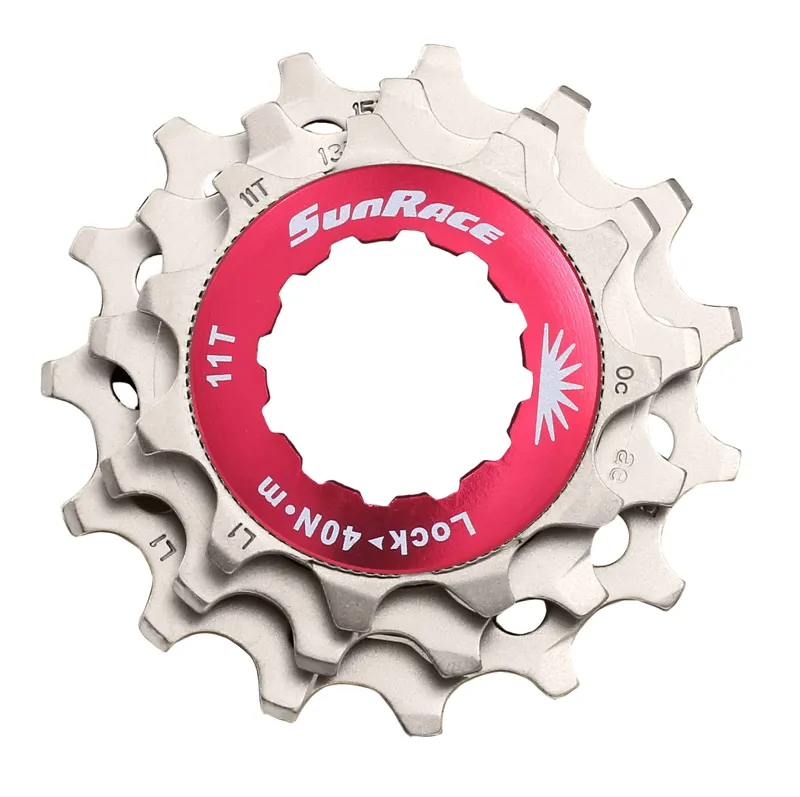 Sunrace and Sturmey Archer 12 Speed Cassette Service Kit in Metallic