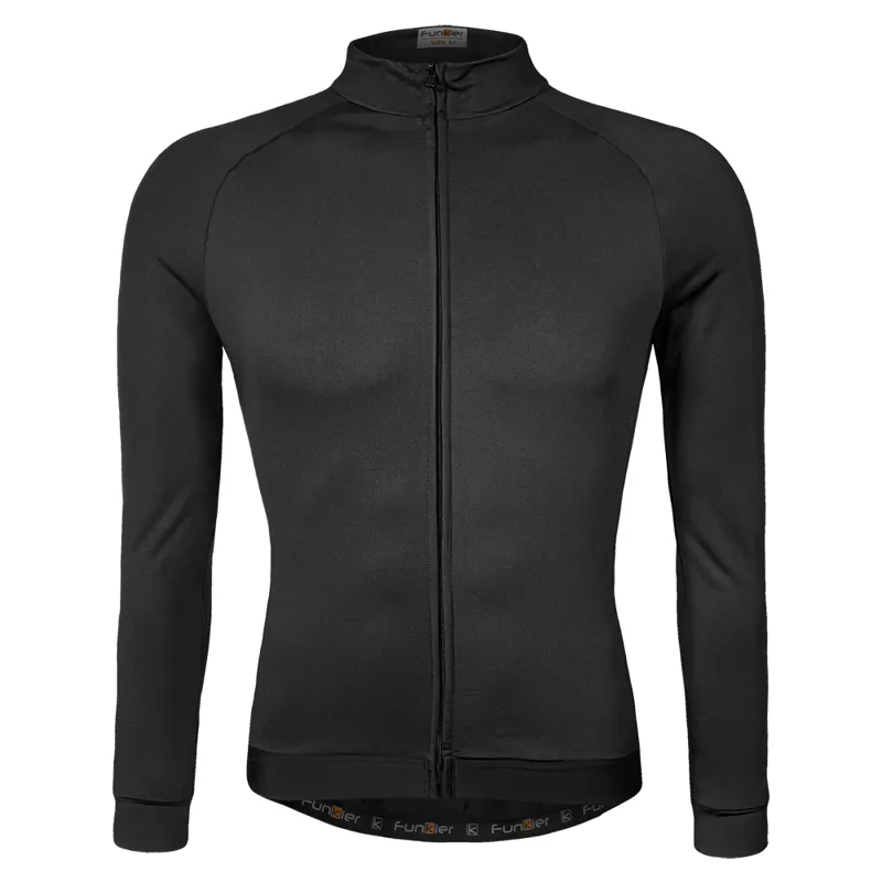 Funkier AirBloc Thermal Long Sleeve Jersey in Black