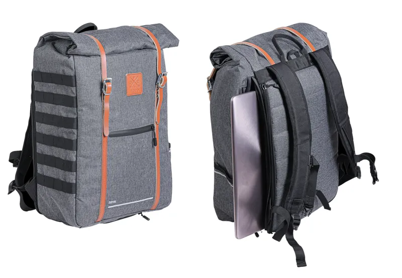 Zefal Urban Bike 27l Pannier in Backpack in Grey