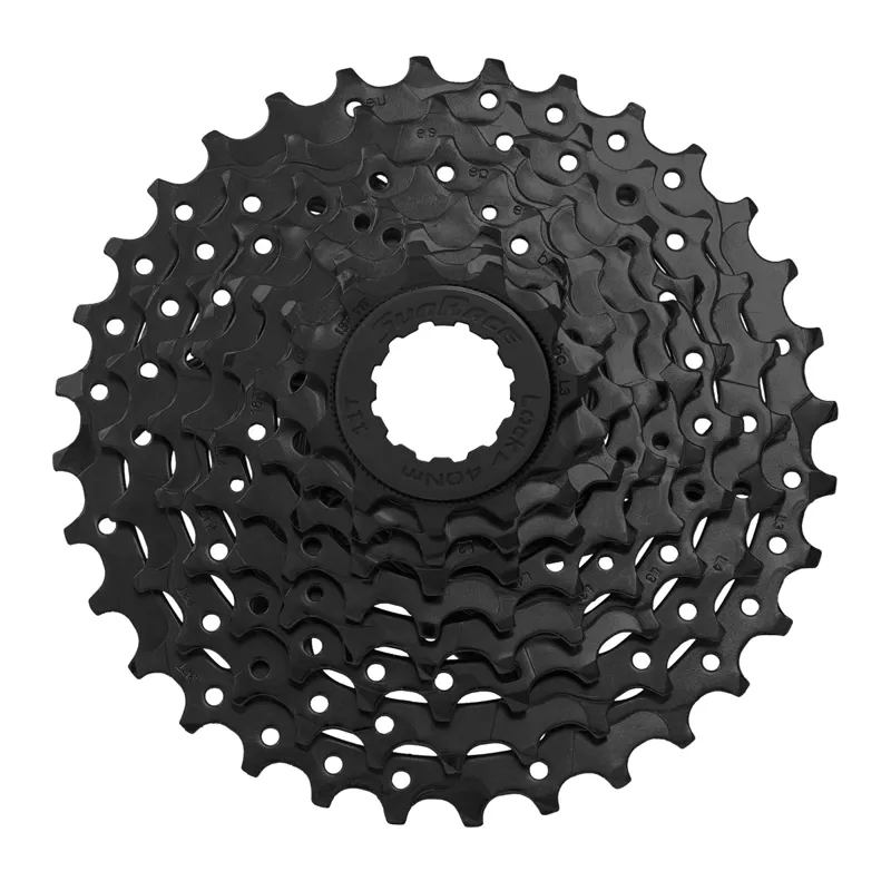 Sunrace and Sturmey Archer CSM55 8 Speed 11-34t MTB Cassette in Black