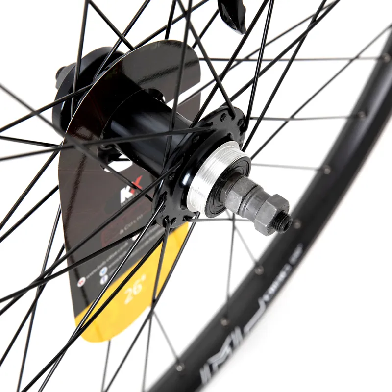 KX MTB 26 Doublewall Q/R Screw On Rear Wheel Disc Brake in Black-1