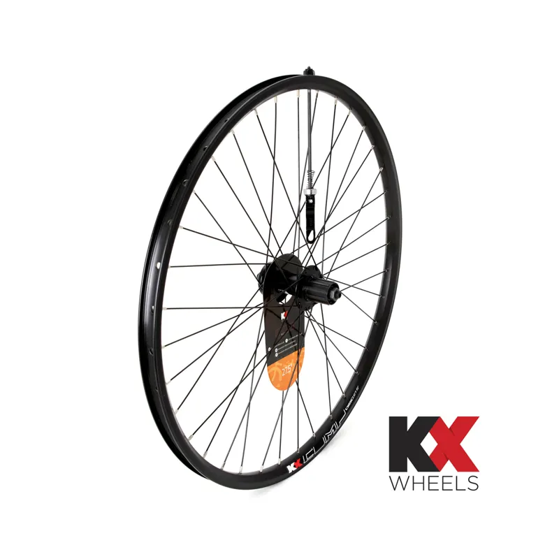 KX MTB 27.5 650B Doublewall Q/R Cassette Rear Wheel Disc Brake in Black
