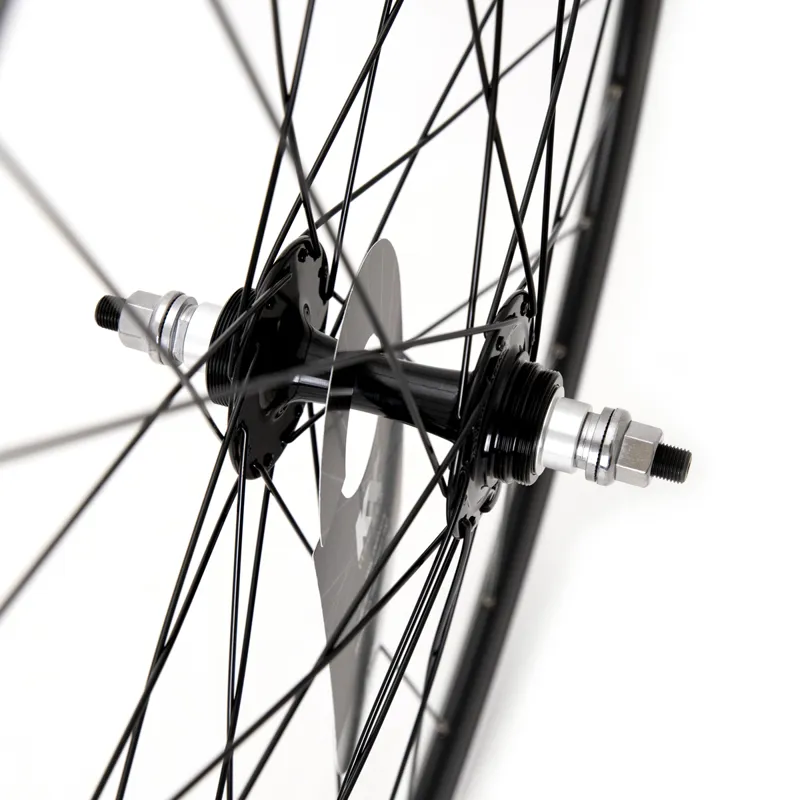 KX 700C Pro FXD Sturmey Archer Flip Flop Fixie Front Wheel in Black-2