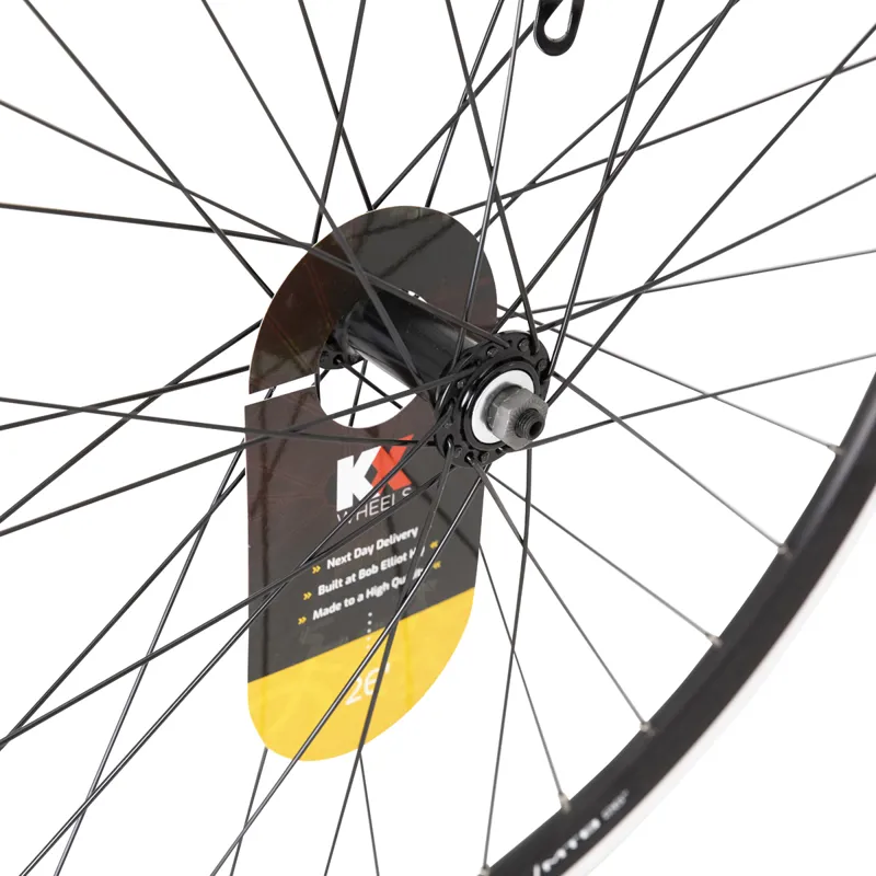 KX MTB 26 Doublewall Q/R Front Wheel Rim Brake in Black-1