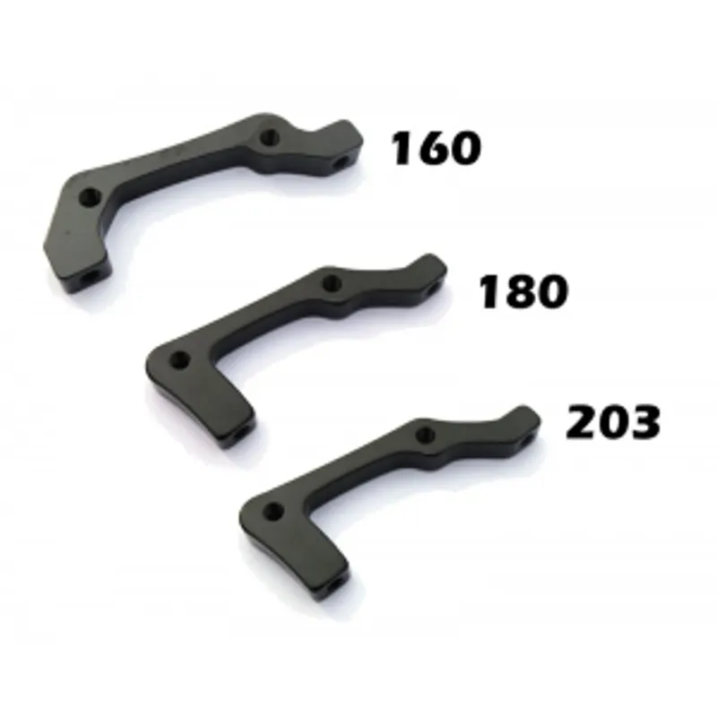 Clarks Caliper Bracket Post Rear Mount - Black