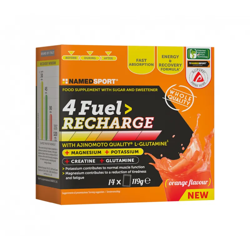 NamedSport 4 Fuel Recharge orange