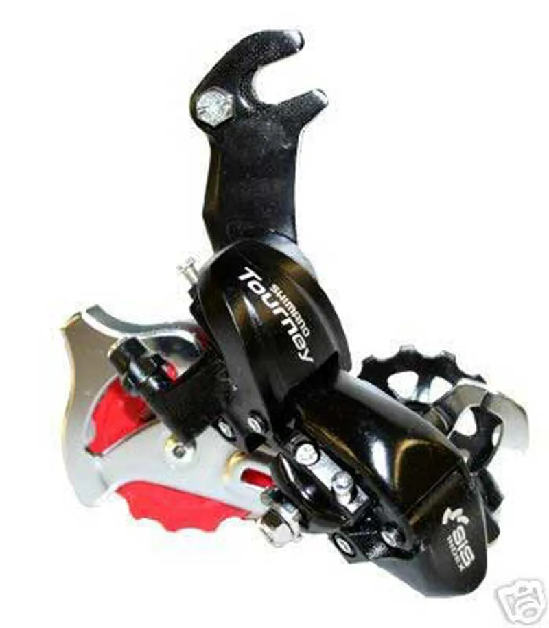 Shimano TY300 - 6/7 Speed Hanger Rear Mech - Black