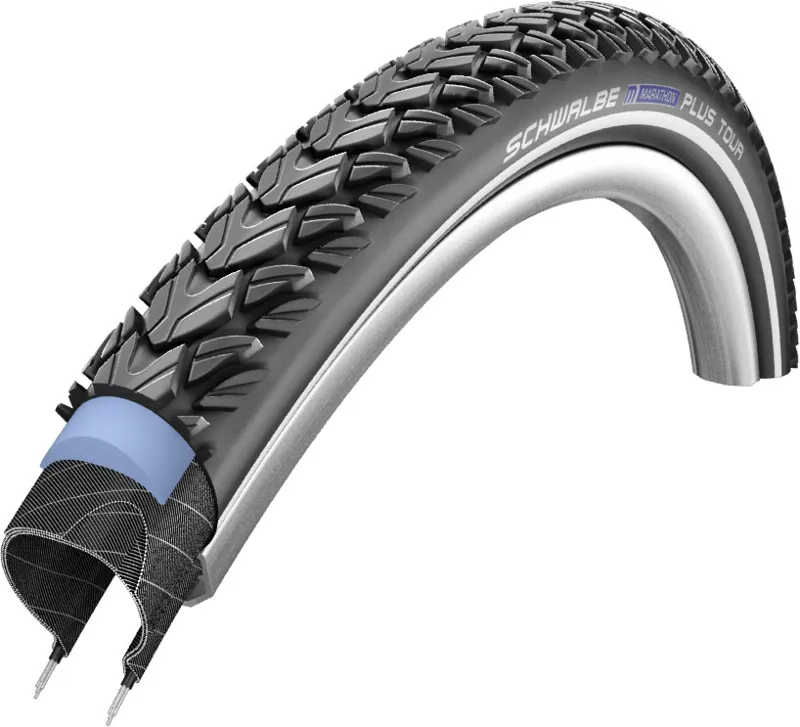 Schwalbe Marathon Plus TOUR Performance SmartGuard Endurance Compound in Black