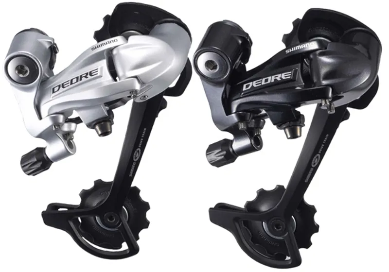 Shimano Deore - 9 Speed SGS Rear Mech - Black