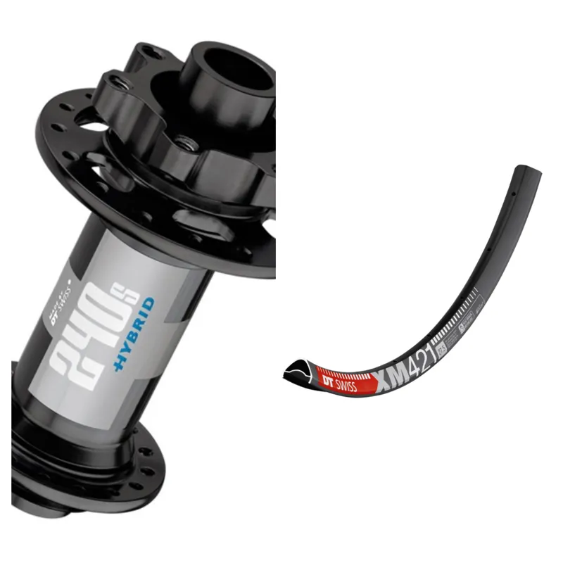 27.5 Mountain Bike Disc Brake Wheels - DT Swiss 240s on DT Swiss XM421 Microspline body